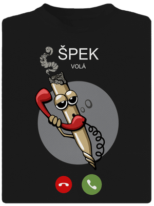 Špek volá pánske športové tričko Black