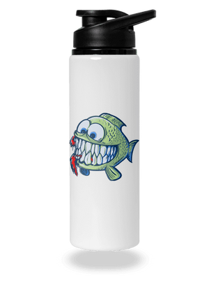 Hladná rybka flaša na vodu White