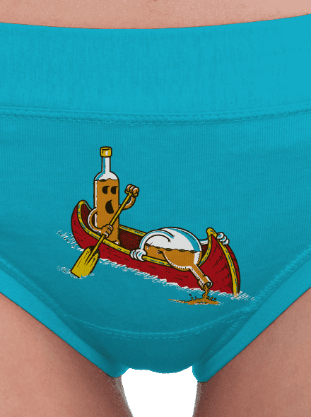Rumáci dámske nohavičky Turquoise