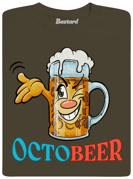 Octobeer pánske dlhý rukáv Urban Khaki