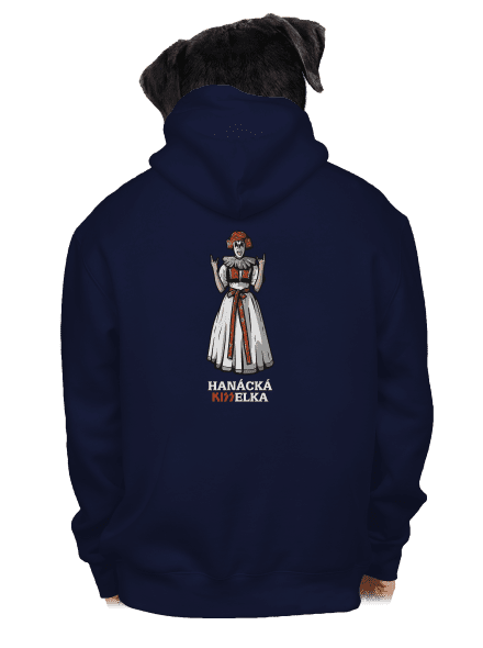 Hanácká Kisselka pánska mikina na zips Navy