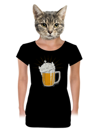 dámske tričko s lemom