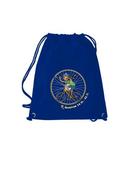 Cyklistický horoskop: Škorpión vak Royal Blue Mal