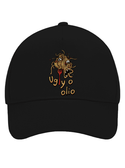 Ugly o olio šiltovka baseballka Black