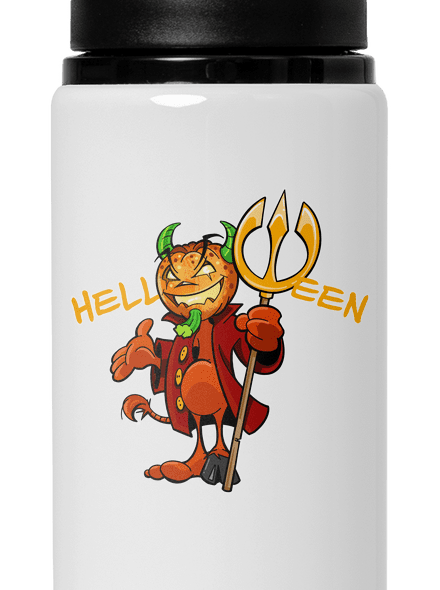 Helloween flaša na vodu White