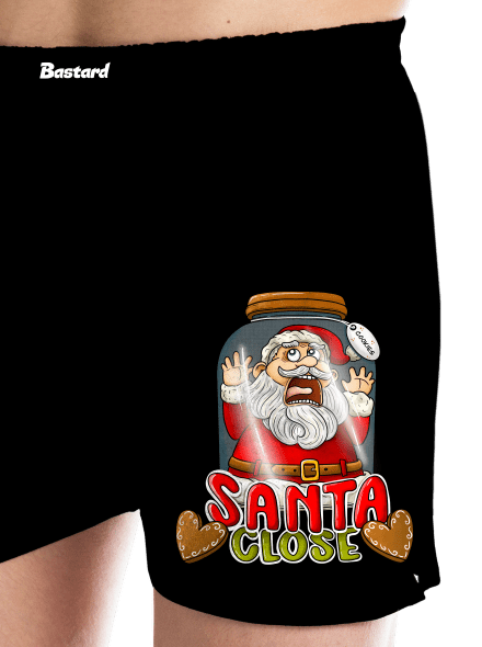 Santa Close pánske trenky Black