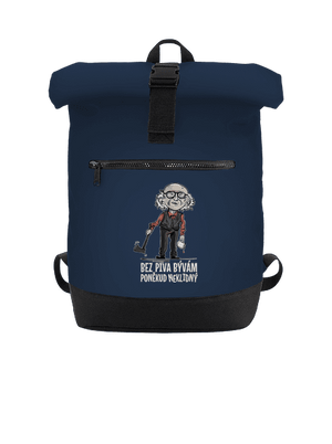 Neklidný bez piva batoh French Navy
