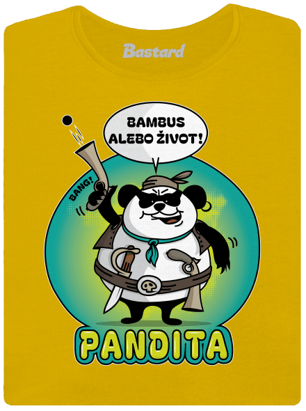 Pandita dámske tričko Yellow