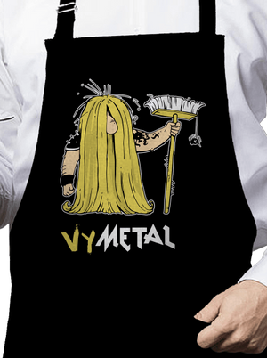 Metalista zástera Black