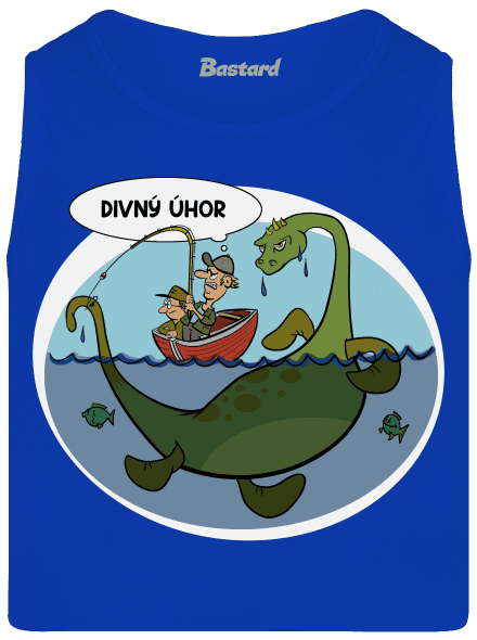 Divný úhor pánske tielko Royal Blue