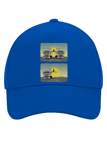 Chuck & Truck šiltovka baseballka Bright Royal