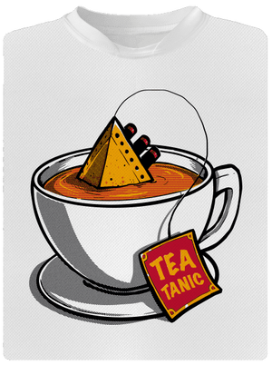 Teatanic pánske športové tričko White