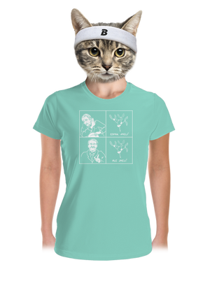 Cimrman: Copak jmelí dámske športové tričko Mint Mal