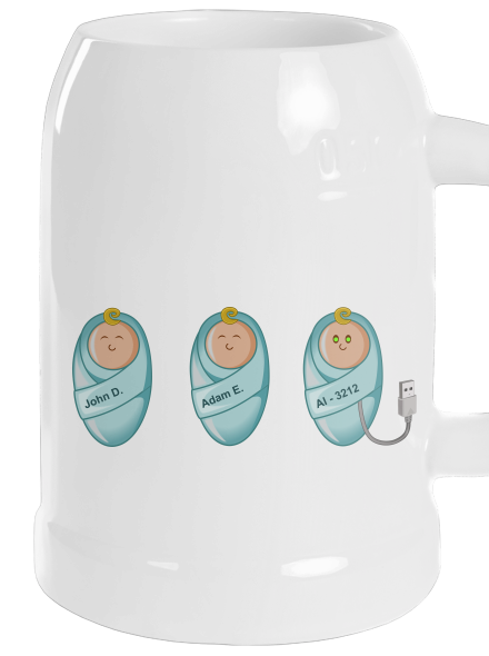 AI baby polliter White