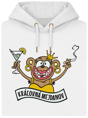 Kráľovná mejdanov unisex mikina premium Snowwhite