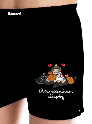 Rozmaznávam sliepky pánske trenky Black