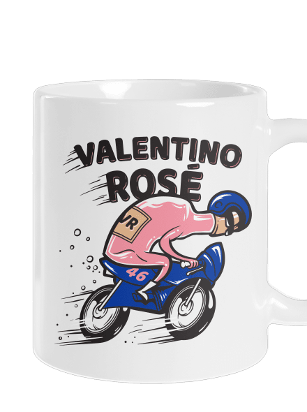 Valentino Rosé klasický hrnček White