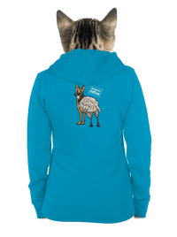 dámska mikina na zips