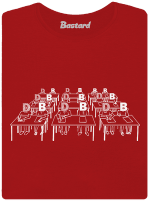 Cimrman: Debil, blbeček dámske tričko Red Mal