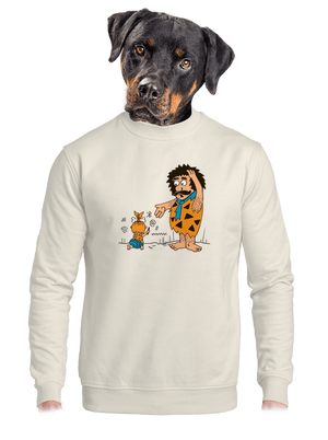 unisex mikina bez kapucne