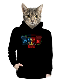 dámska mikina klokanka