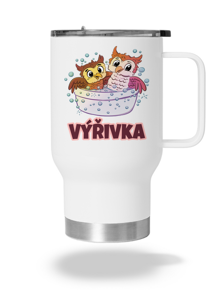 Výřivka termohrnček White