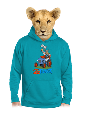 ZeThor detská mikina klokanka Hawaiian Blue