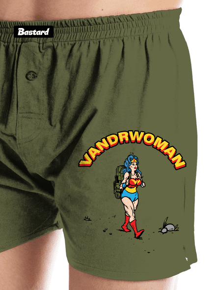 Vandrwoman pánske trenky Khaki