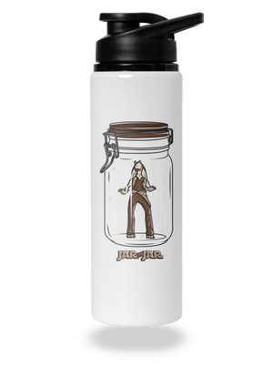 Jar in jar flaša na vodu White