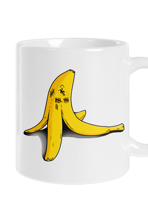 Banán zabijak klasický hrnček White