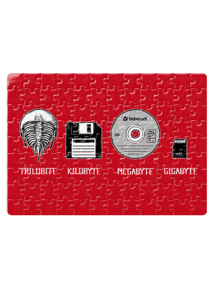 Trilobite puzzle White