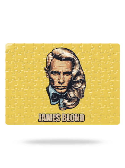 James Blond puzzle White