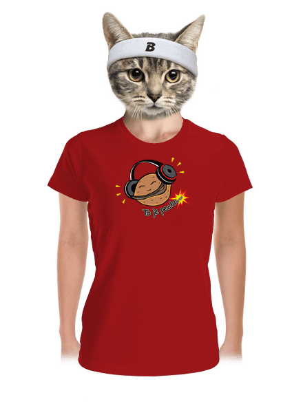 Pecka dámske športové tričko Red Mal