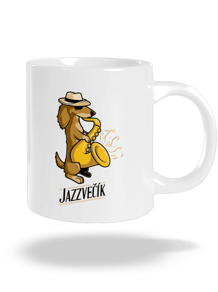 Jazzvečík veľký hrnček White