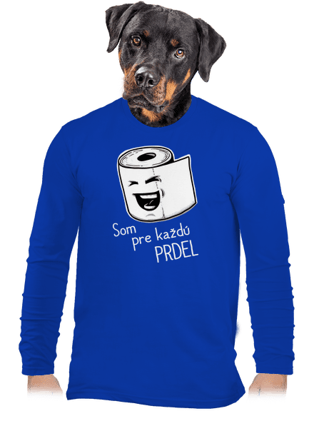 Prdel pánske dlhý rukáv Royal Blue