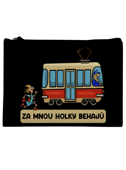 Za mnou baby behajú taštička Black