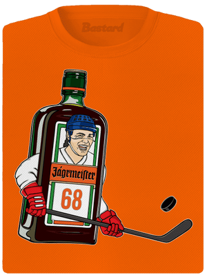 Jágrmeister dámske športové tričko Neon Orange