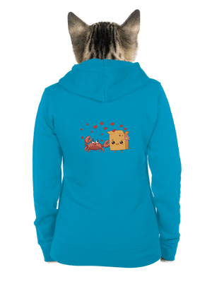 dámska mikina na zips