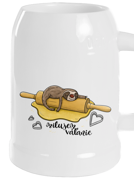 Milujem váľanie polliter White