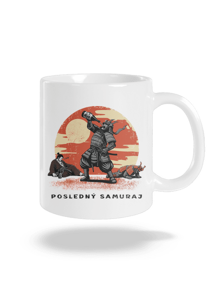 Posledný samuraj klasický hrnček White
