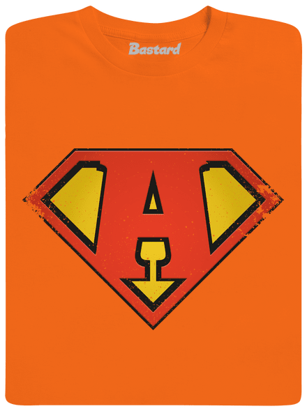 Som superhrdina pánske tričko Orange