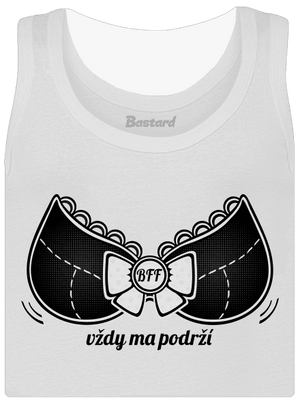 Podprsenka dámske tielko klasické White
