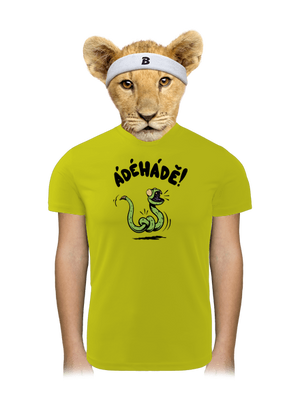 Ádéhádě detské športové tričko Neon Yellow