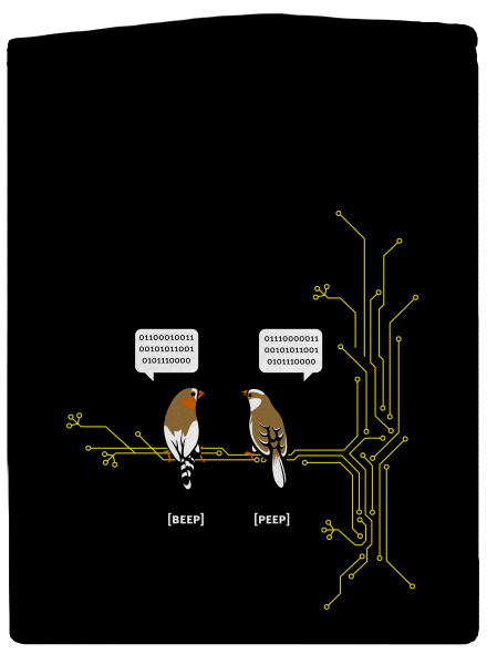 Beep and Peep pánska mikina na zips Black