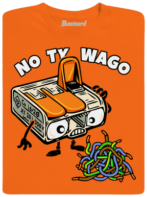 Wago svorka pánske tričko Orange