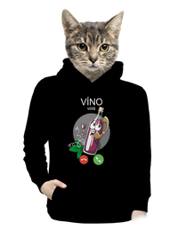 dámska mikina klokanka