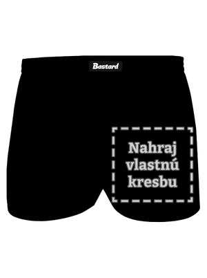 Detské kresby - Nahraj vlastnú pánske trenky Black