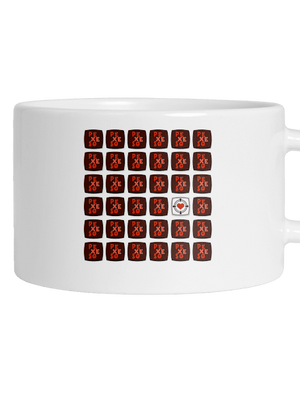 Pexeso hrnček makronka White