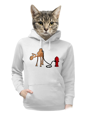 dámska mikina klokanka