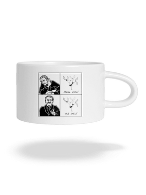 Cimrman: Copak jmelí hrnček makronka White